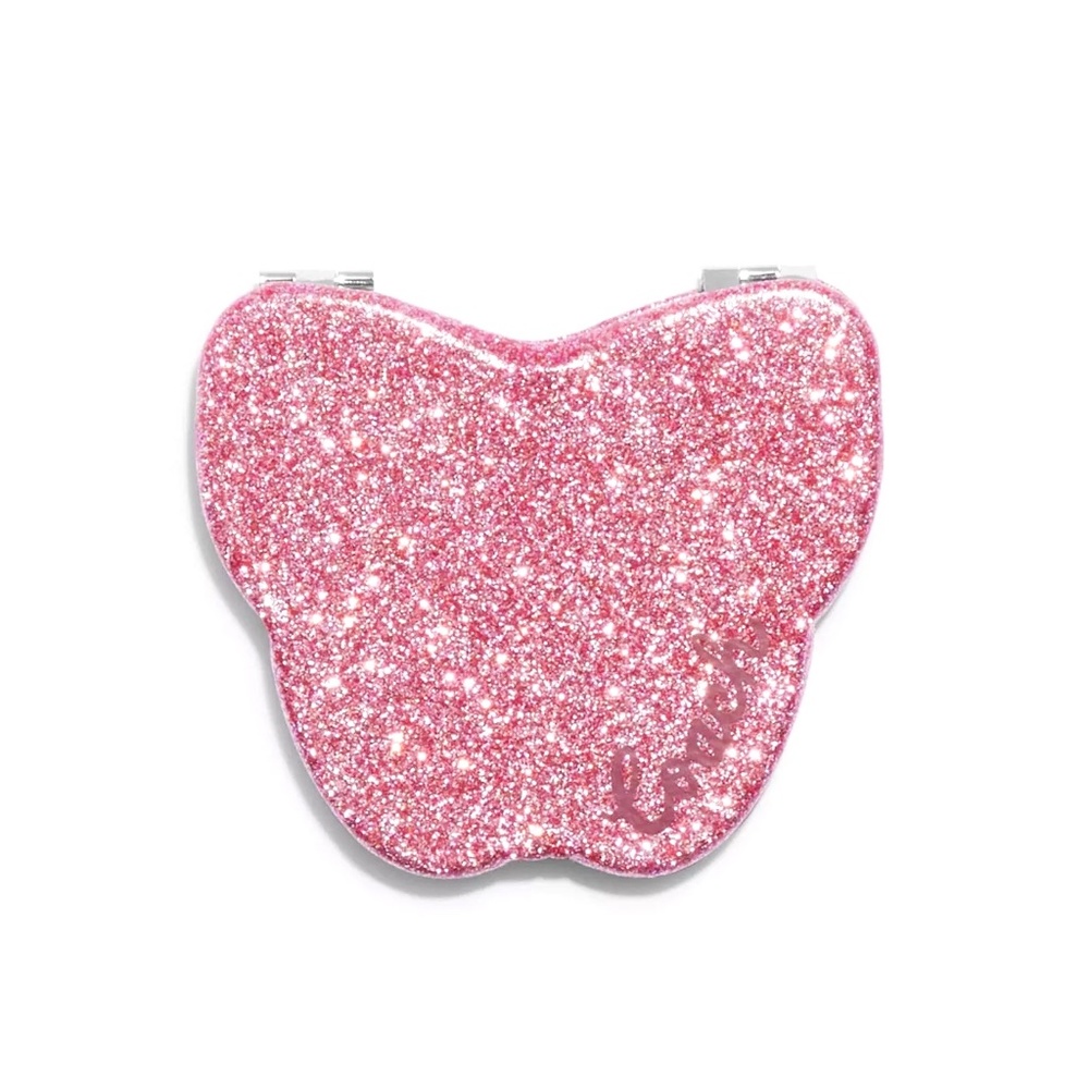 Coach Glitter Butterfly Compact Mirror
